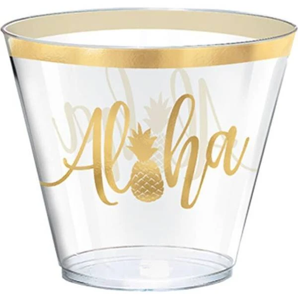Amscan BuySeasons 268102 9 Oz You Had Me At Aloha Plastic Tumblers 30 Piece 1 Amscan BuySeasons 268102 9 Oz You Had Me At Aloha Plastic Tumblers 30 Piece