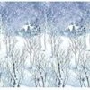 Amscan Christmas Winter Wonderland Room Roll, 40' X 4' White