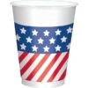 Amscan Cups Patriotic25ct
