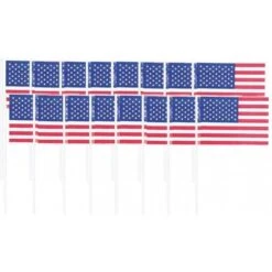 Amscan Flag Picks, 2.5" 144-Pack, American