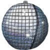Amscan Foil Ballon Disco Ball Holographic UltraShape