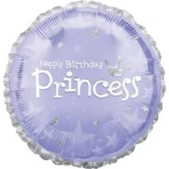 Amscan Foil Ballon Express Yourself Birthday Princess Prismatic Standard