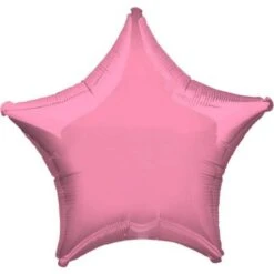 Amscan Foil Ballon Iridescent Pearl Star Standard Pink