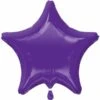 Amscan Foil Ballon Quartz Decorator Star XL Standard Purple