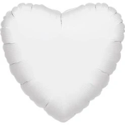 Amscan Foil Ballon Standard Metallic White