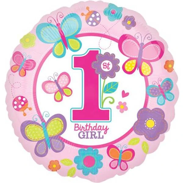 Amscan Foil Ballon Standard Sweet Birthday Girl 1 Amscan Foil Ballon Standard Sweet Birthday Girl