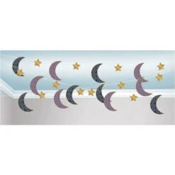 Amscan Garlands Eid Foil Blue/Purple/Gold 6-pack
