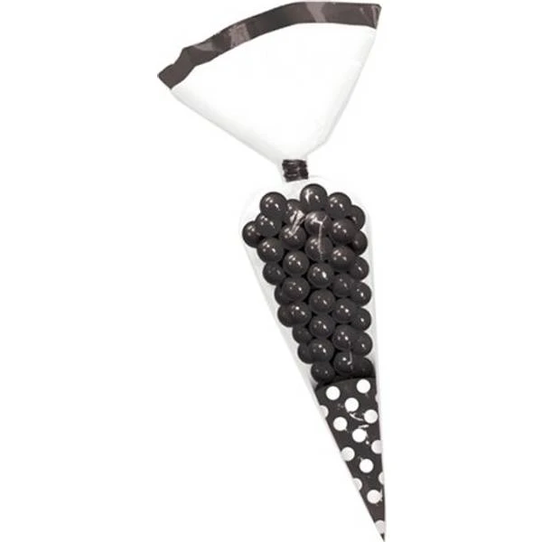 Amscan Gift Bag White/Black 10-pack 2 Amscan Gift Bag White/Black 10-pack - Image 2