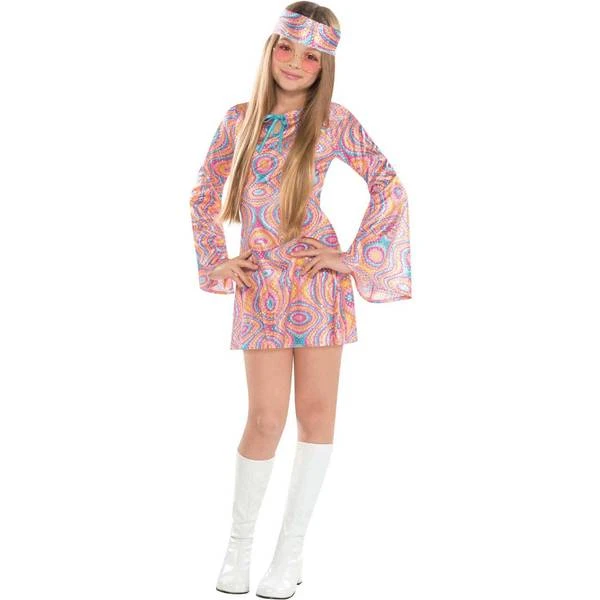 Amscan Girls Disco Diva Costume 1 Amscan Girls Disco Diva Costume