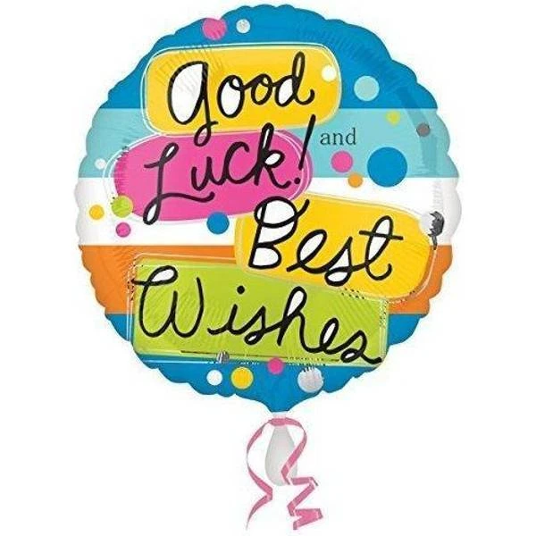 Amscan Good Luck Standard HX Foil Balloons S40 1 Amscan Good Luck Standard HX Foil Balloons S40