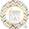 Amscan Happy Birthday Jumbo Pastel Celebration Foil Balloon, None