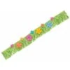 Amscan Hawaiian Hibiscus Fringe Banner 1.8cm X 22.8cm-1 Pc, Green