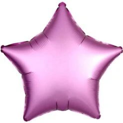 Amscan Heliumballong Stjärna Satin Ljusrosa