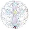 Amscan Holographic Cross Standard Balloon