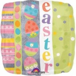 Amscan Holographic Square Easter Balloon