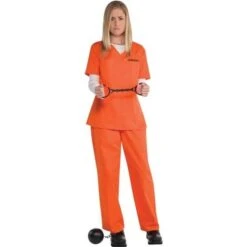 Amscan Inmate Costume Orange