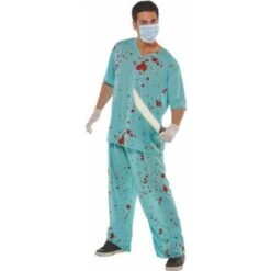 Amscan International Adults Bloody Unisex Scrubs