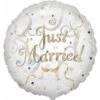 Amscan Just Married Circle Foil Balloon HS40