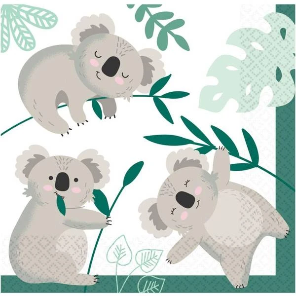 Amscan (Koala Party Napkins) Koala Party Tableware 1 Amscan (Koala Party Napkins) Koala Party Tableware