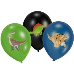 Amscan Latex Ballon Happy Dinosaur 6-pack