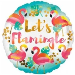 Amscan Lets Flamingle Flamingo Standard Balloon
