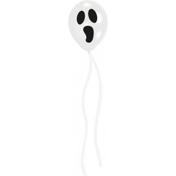 Amscan Pack Of Three DIY Ghost Balloons With Streamers 1 Amscan Pack Of Three DIY Ghost Balloons With Streamers