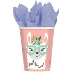 Amscan Paper Cup Llama 8-pack