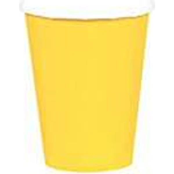 Amscan Paper Cup Sunshine Yellow 8-pack 1 Amscan Paper Cup Sunshine Yellow 8-pack