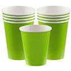 Amscan Paper Kiwi 266ml 8-pack