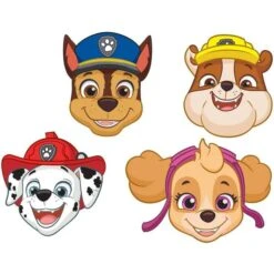 Amscan Paw Patrol, Ansiktsmasker 8-pack