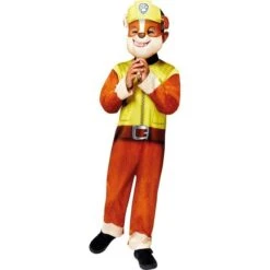 Amscan Paw Patrol Rubble Children's Costume 7 Amscan Paw Patrol Rubble Children's Costume -Amscan Amscan Paw Patrol Rubble Children s Costume 3