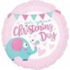 Amscan Pink Elephant Christening Day Balloon