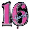 Amscan Pink Sweet 16 Birthday Jumbo Balloon