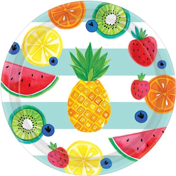 Amscan Plates Hello Summer 8-pack 1 Amscan Plates Hello Summer 8-pack