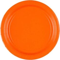Amscan Plates Peel Orange 8-pack