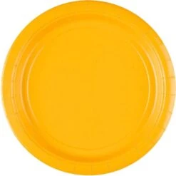 Amscan Plates Sunshine Yellow 8-pack