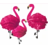 Amscan Pom Poms Fluffy Hanging Flamingo 3-pack