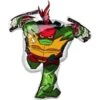 Amscan Rise Of Teenage Mutant Ninja Turtles Supershape Balloon
