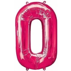 Amscan S/SHAPE:0 Pink Foil Balloons 2827201