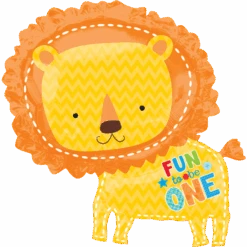 Amscan S/Shape:One Wild Boy Foil Balloons 2998101