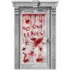 Amscan Sinister Surgery Dripping Blood Door Cover Halloween Party Decorations