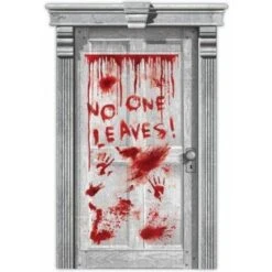 Amscan Sinister Surgery Dripping Blood Door Cover Halloween Party Decorations