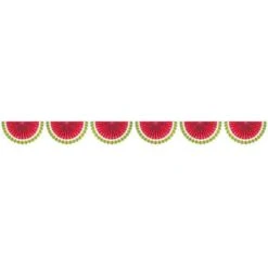 Amscan Summer/Luau Watermelon Garland Fan 79.92 In