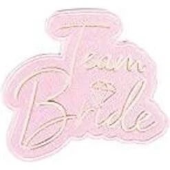 Amscan Team Bride Tygmärken