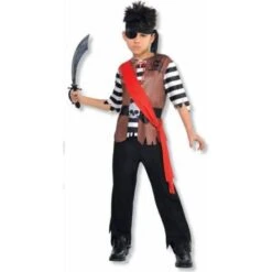Amscan Teens Ahoy Captain Pirate Costume