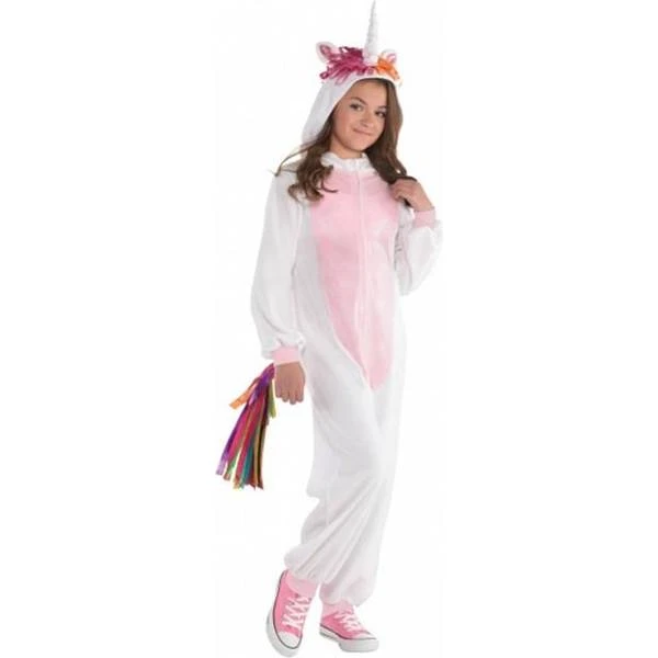 Amscan Unicorn One Piece Zipster Costume 1 Amscan Unicorn One Piece Zipster Costume