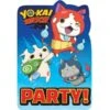 Amscan Yo Kai Watch Invites Postcard