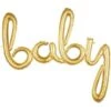 Amscan Balloon Baby 39 Cm Gold Foil