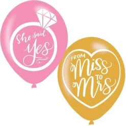 Amscan Balloons Mint To Be 28 Cm 6 Pieces