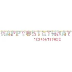 Amscan Birthday Banner Unicorn 320 Cm Customizable